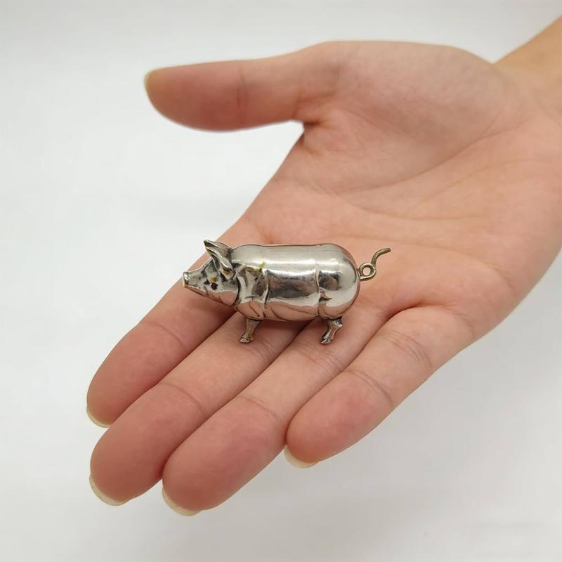 (Ce14)Antique Pig Mini Tape Me - Tape Measure review and price