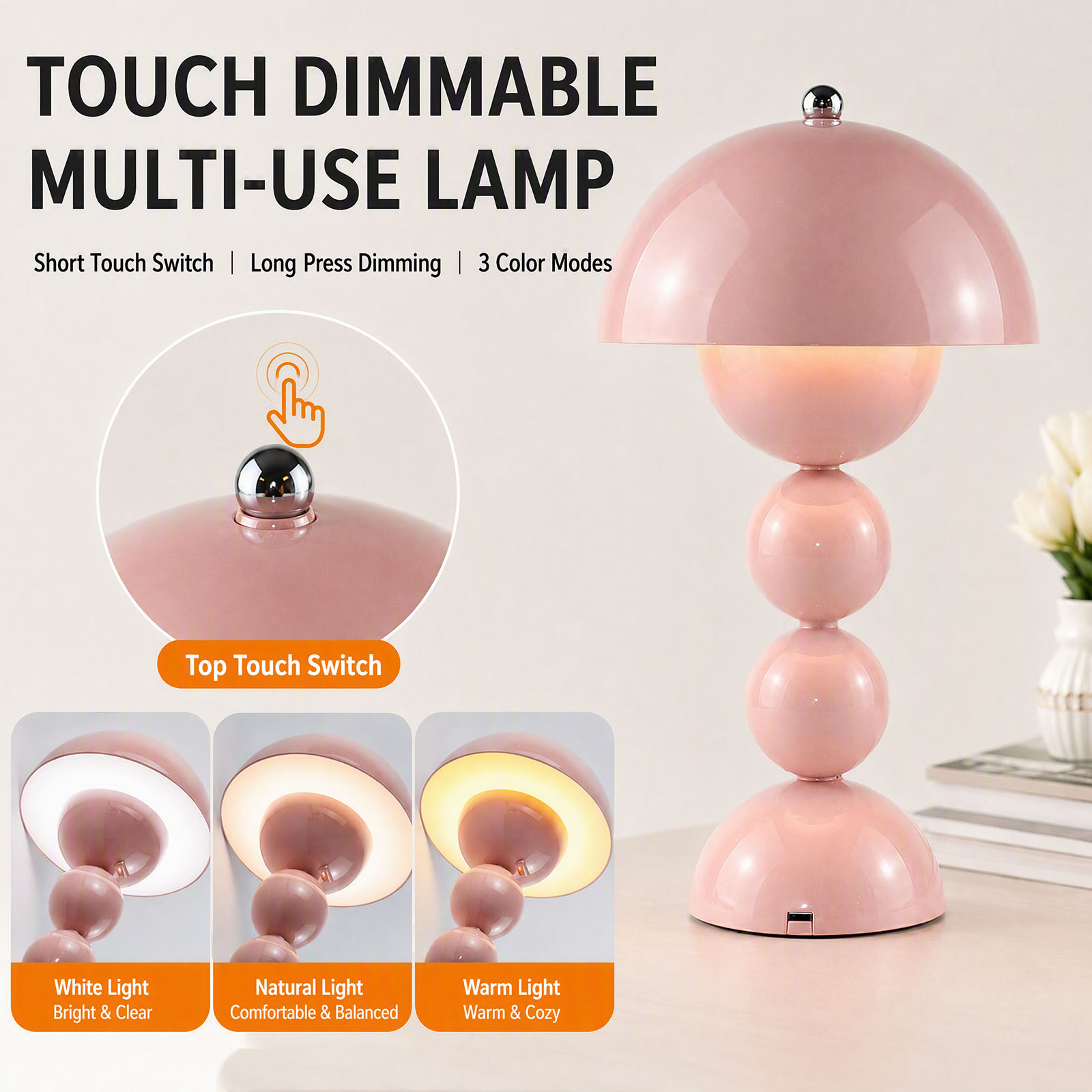 Vintage Mushroom Table Lamp US - Light Switch review and price