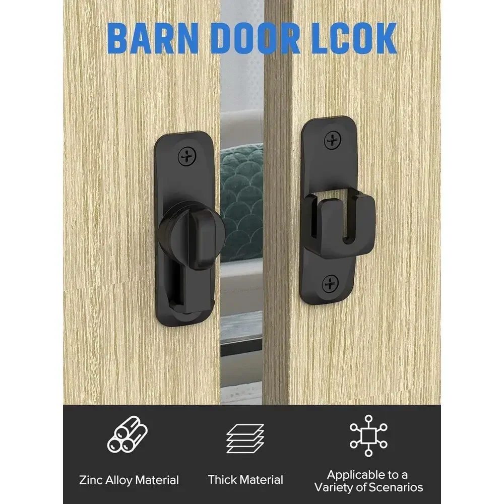 90/180 Degree Flip Barn Door L - Door Lock review and price