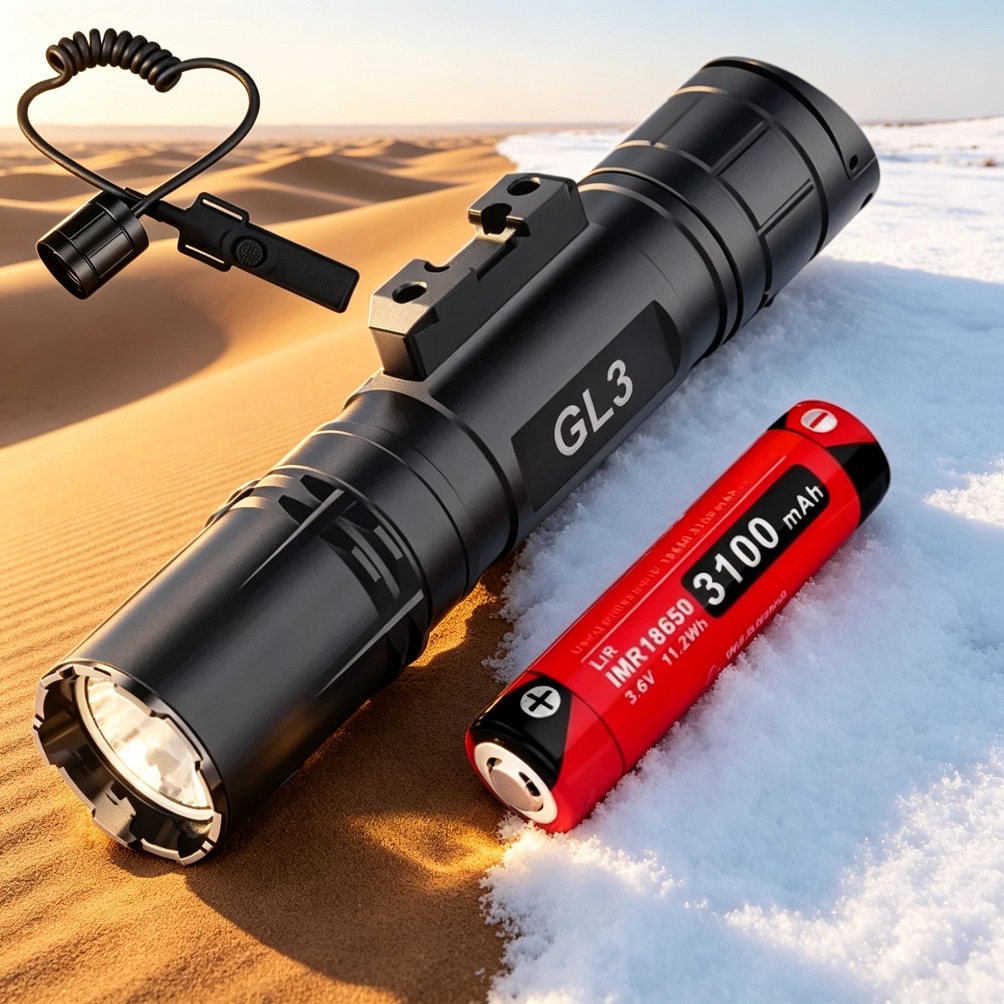 Klarus GL3 Tactical Flashlight - Light Switch review and price