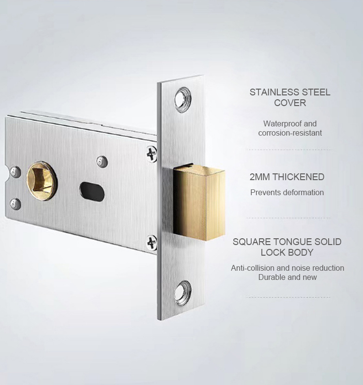 Modern Wooden Gold Silent Roun - Door Handle review and price