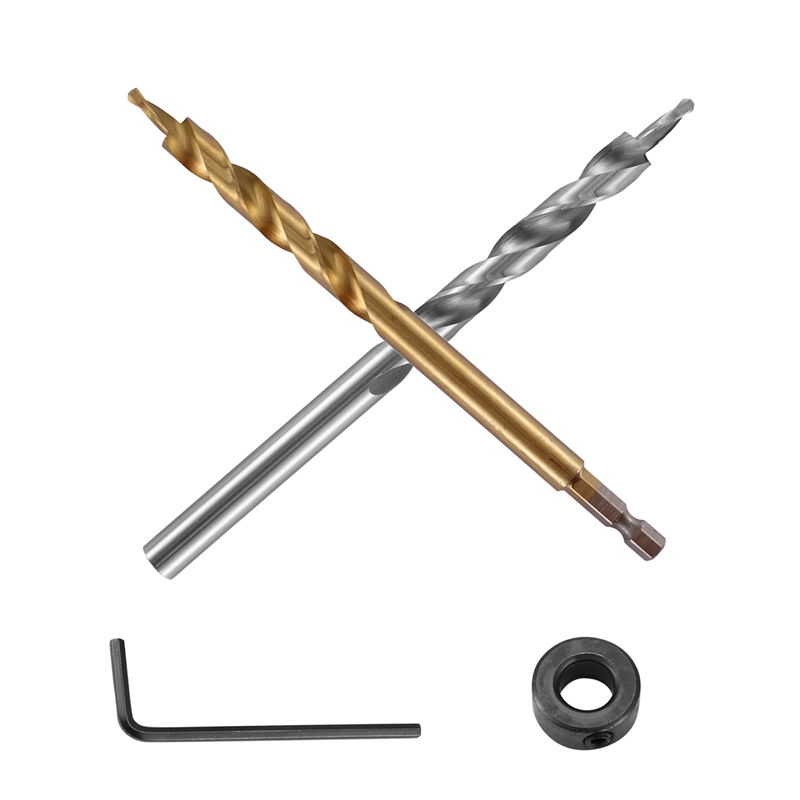 2Pcs 45661 Inch Hex Shank Pock - Drill Bits review and price